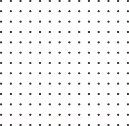 welcome dots shape
